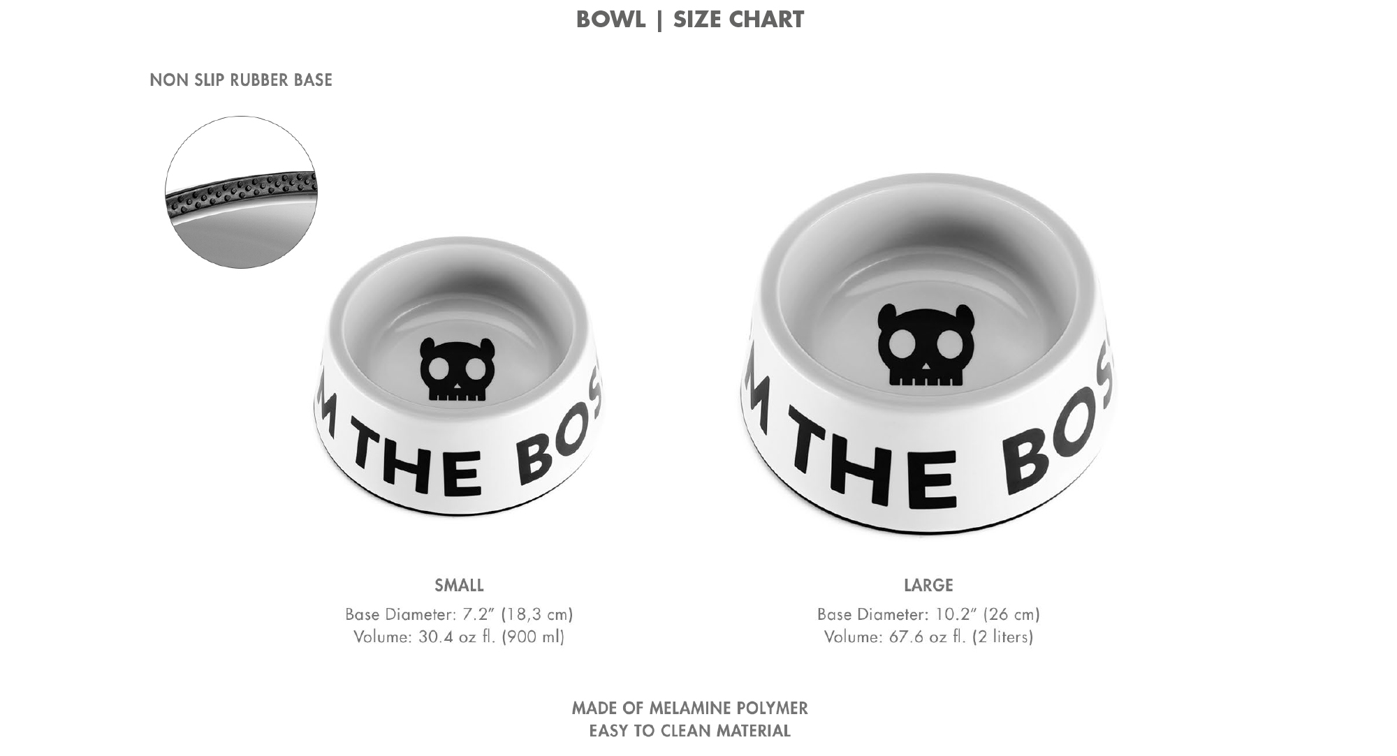 מדריך מידות - Classic Bowl