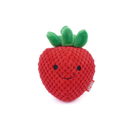 צעצוע מצפצף לכלב | KAWAII PLUSH STRAWBERRY